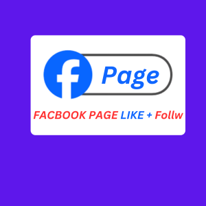 FACBOOK PAGE 1K LIKE+Follw